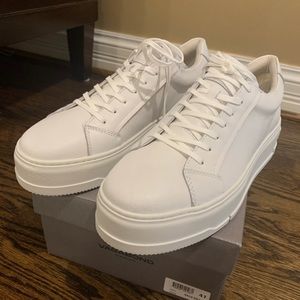 Vagabond white leather sneakers Judy platform